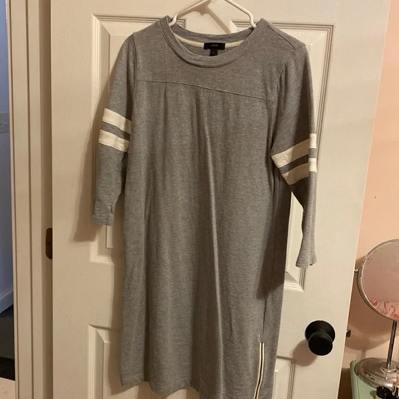 slim fit dress slacks Fading Cable Knit Funnel Neck Sweater Dress
